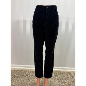UNIVERSAL THREAD Black High Rise Skinny Velvet Jeans Sz 14